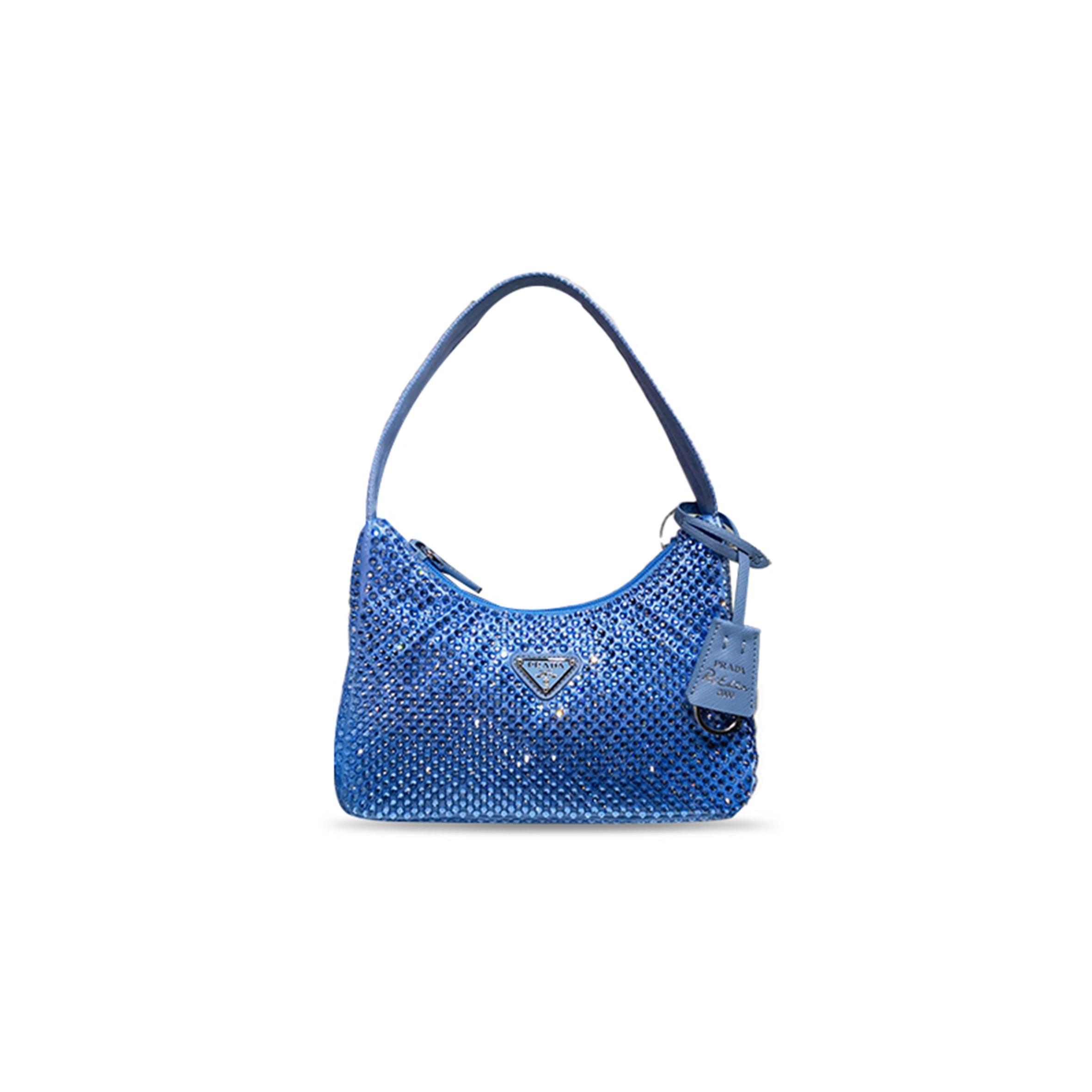 PRADA MINI SATIN CRYSTAL RE 1NE515 (22*17*6cm)